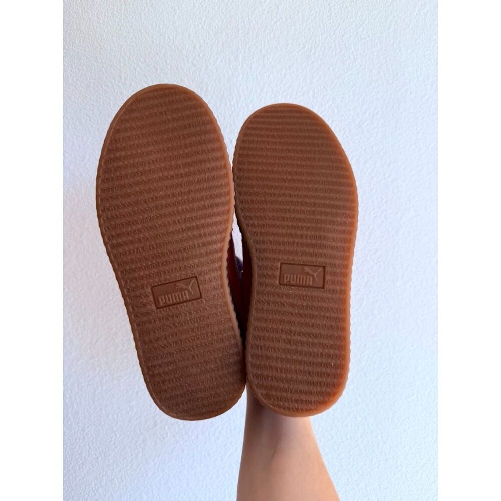 Puma x Fenty by Rihanna Creeper Phatty Lavender Purple & Cherry Red size 6 NWB - Picture 8 of 16